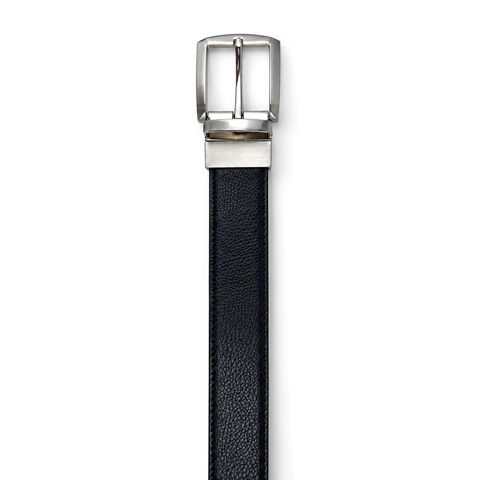 BG009 belt - Black/Brown - buckle-half