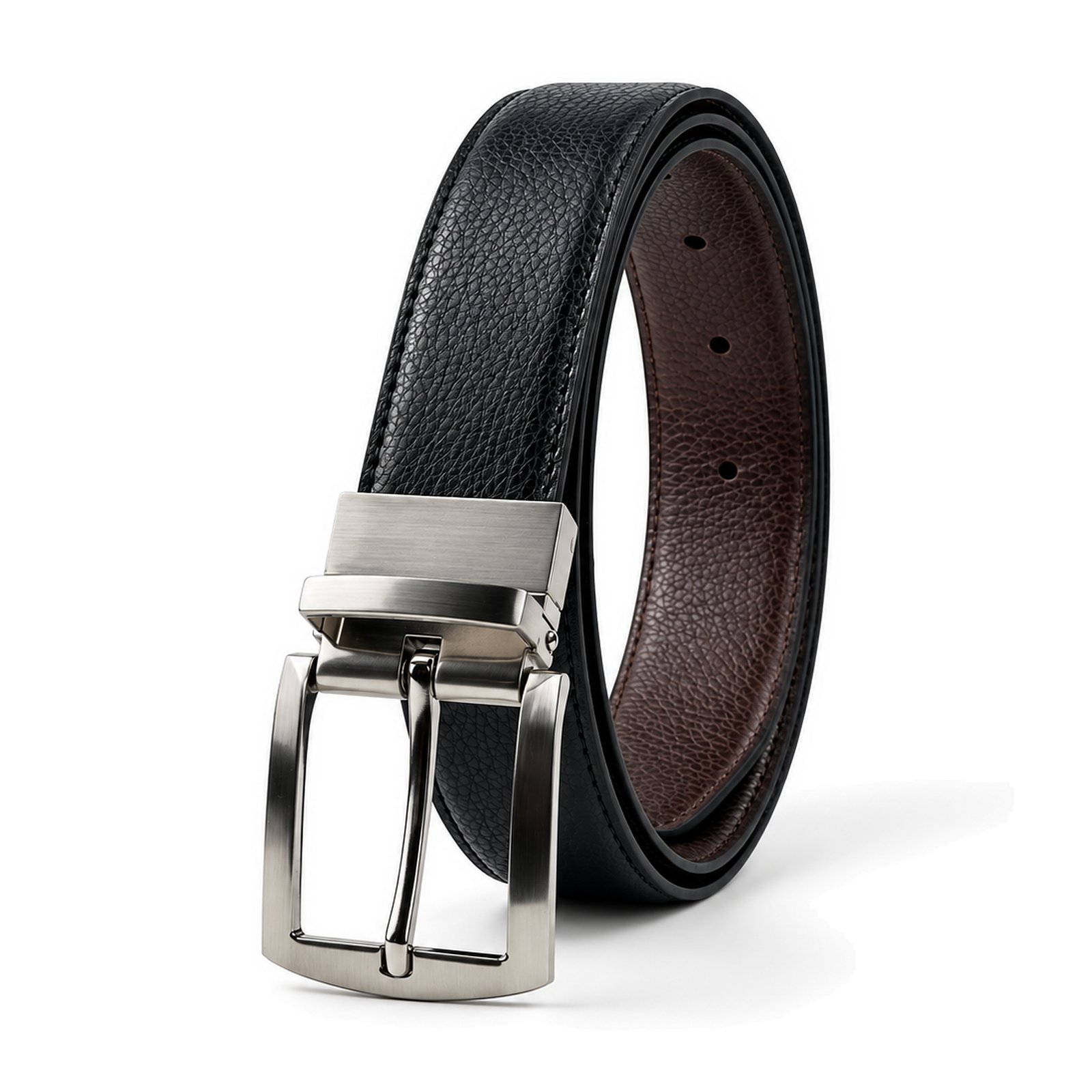 BG009 belt - Black/Brown - coil-upright