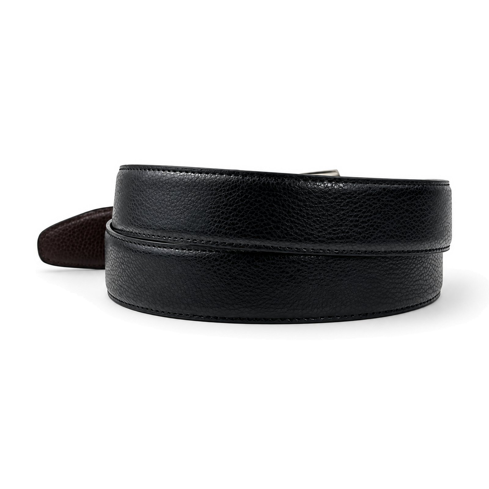 BG009 belt - Black/Brown - coil-back