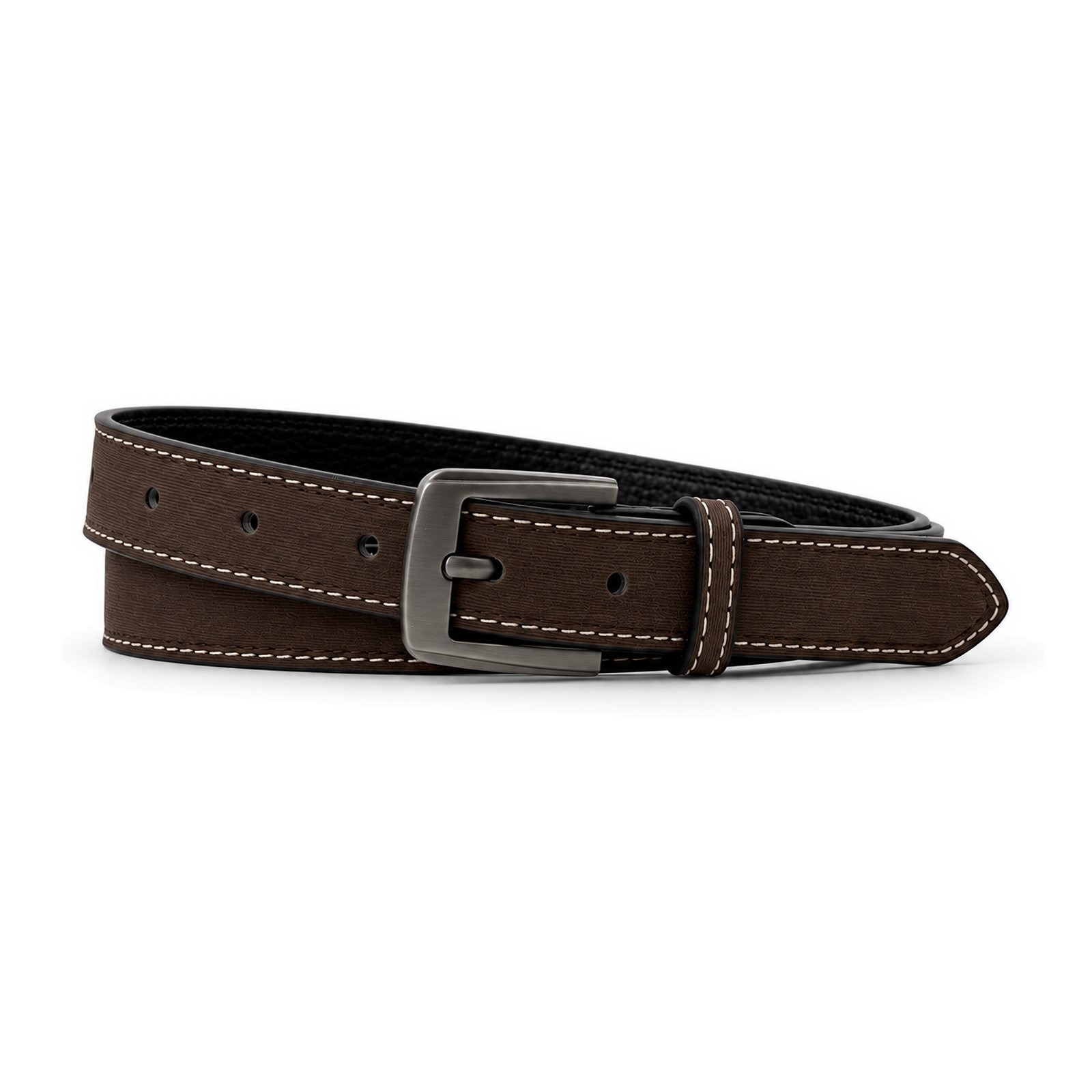Brown Children's Faux leather Pin buckle Belt BK2011