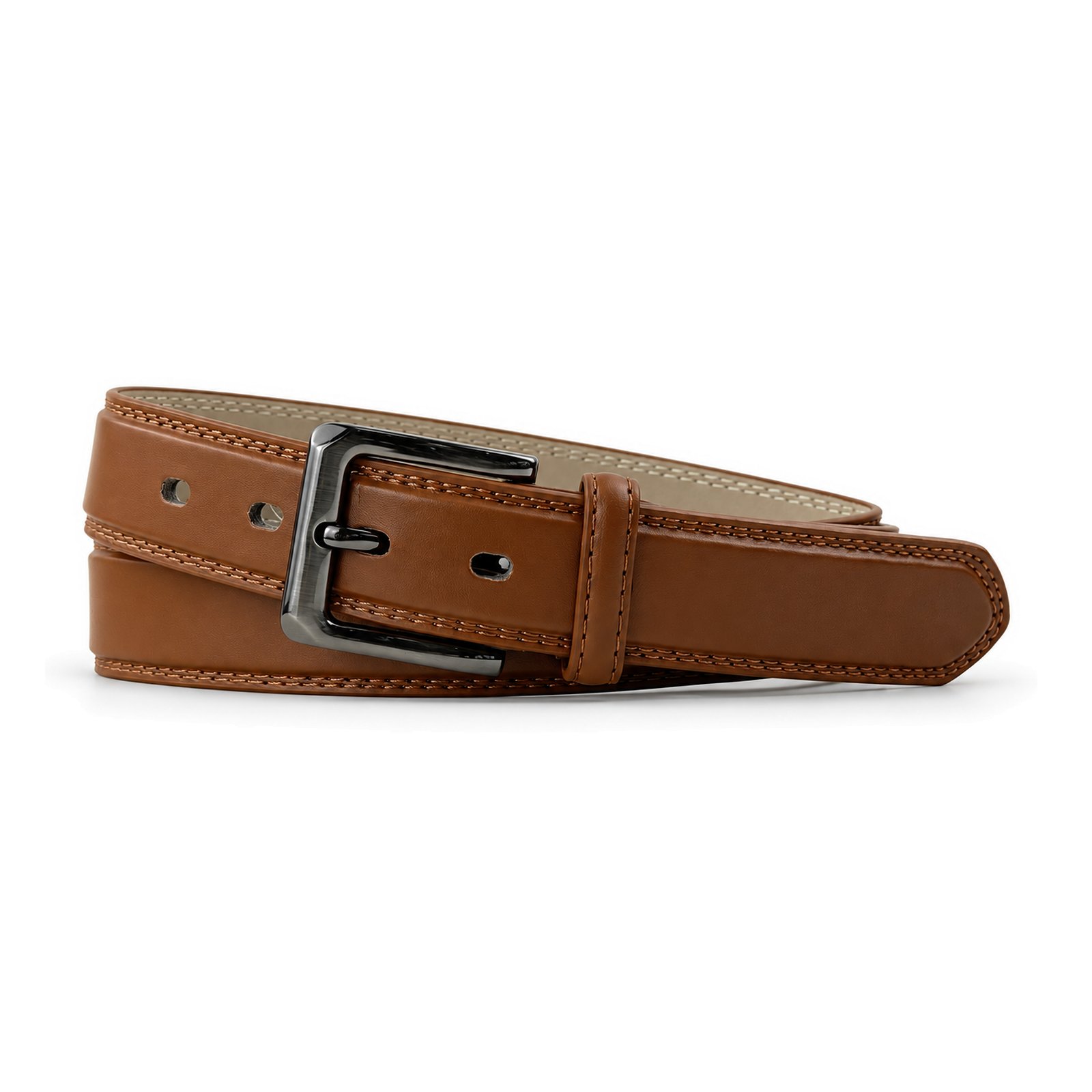 Tan Men's Faux leather Pin buckle Belt BW9907