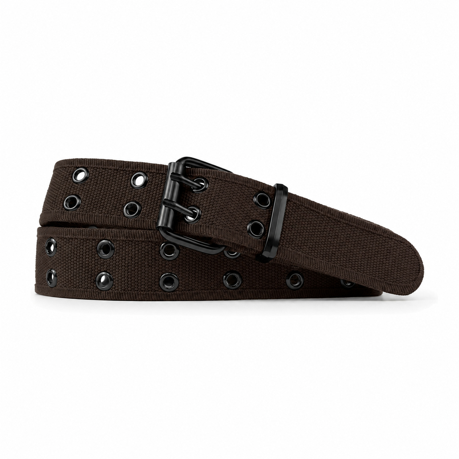 Brown Unisex Canvas Pin buckle Belt WB211