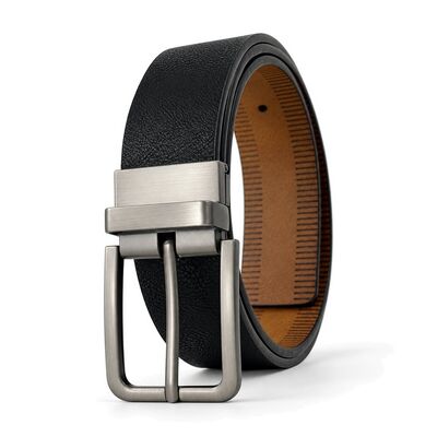 2088 belt - Black/Tan - coil-upright