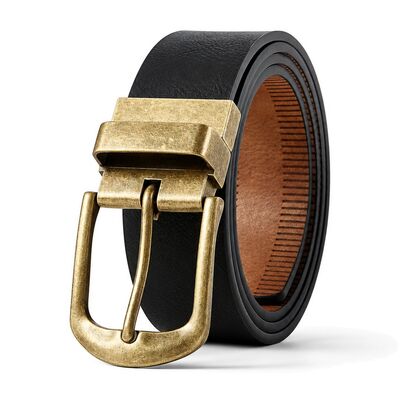 2089 belt - Black/Brown - coil-upright