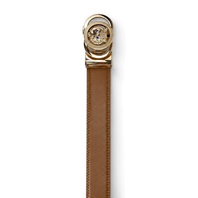 DS9115G belt - Tan - buckle-half