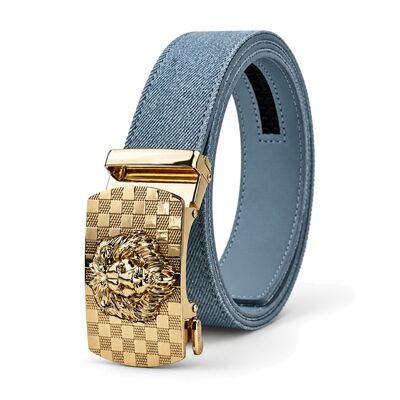 DS9151G belt - Denim - coil-upright