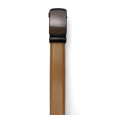 DS7998 belt - Tan - buckle-half