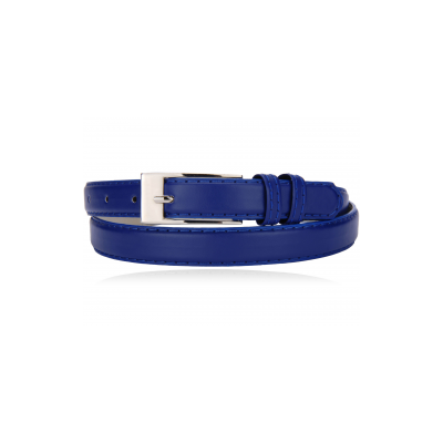 Blue Plain Belt for Women