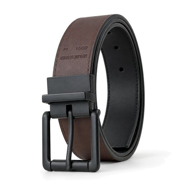 6001 belt - Black/Brown - coil-upright