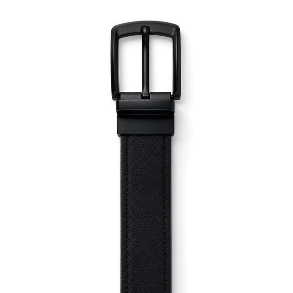 6002 belt - Black/Brown - buckle-half