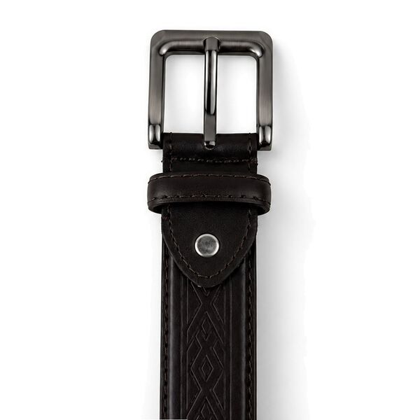 BW350 belt - Brown - buckle-half