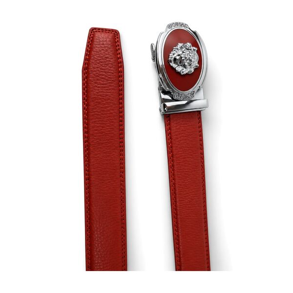 DS7972S belt - Red - buckle-and-tip